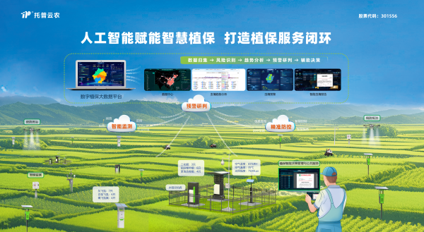 托普云農(nóng)打造數(shù)智植保全鏈路閉環(huán)，深化“AI+植?！比诤蠎?yīng)用